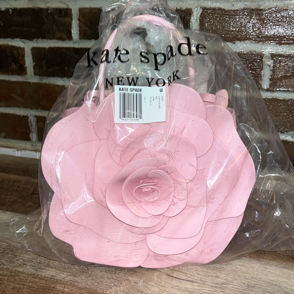 kate spade NWT! Flora Rose Crossbody Bag - Picture 7 of 16
